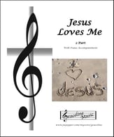 Jesus Loves Me 2 Part Two-Part Mixed choral sheet music cover
